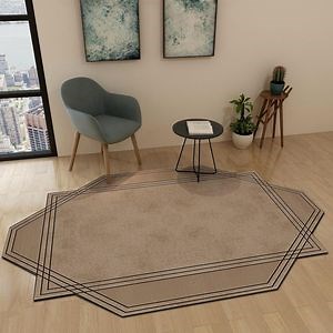 [Hot Item] Modern Custom Pattern 3D Printing Geometric Design Carpet