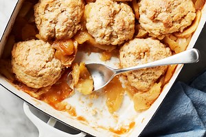Easy Apple Cobbler with Cinnamon-Scented Drop Biscuits