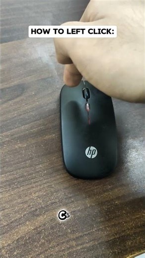 how to left click