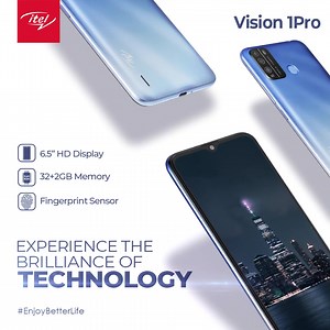 Every picture comes to life with the Vision 1Pro! It has a large 6.52” full screen display, Al Triple Camera and a large 32GB 2GB RAM along with a fingerprint sensor and face unlock. Order now from www.itel-mobile.com/pk #itelmobile #itelpakistan #enjoybetterlife #vision1pro | itel