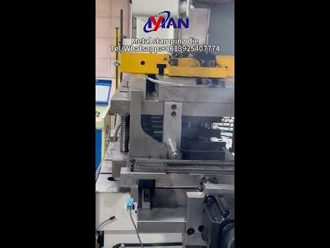 Cabinet hinge cup automatic stamping die #cabinethinge #hingemachinery #manufacturing #factory