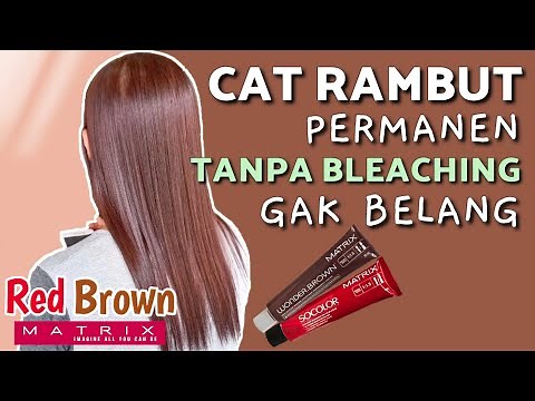 Tutorial Cat Rambut, Permanen Tanpa Bleaching dan Tidak Belang