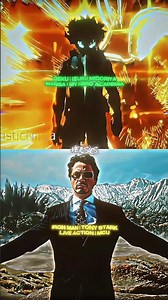 Deku (MHA Manga) Vs. Iron Man (MCU) | Battle | #ironman #myheroacademia #mcu #vs #marvel #viral