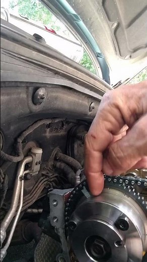 Timing Marks on a 2017 Hyundai Elantra 2.0L NU MPI