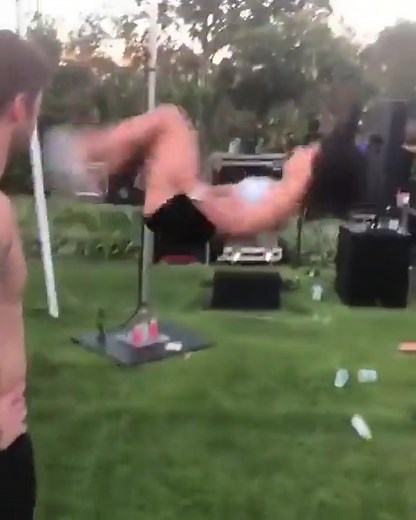 5.3K views · 323 reactions | She does a back flip and split at the same time  | Life Is Weird | Facebook