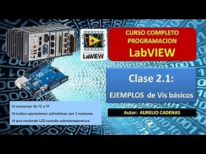 Examples of several basic programs (VIs). Complete LabVIEW Course (Chapter 2.1)