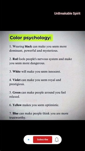 The Secret Meaning Behind Every Color 🎨🔍 #inspiration #motivation #shorts