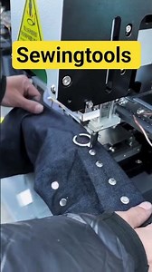 Computer fully automatic button sewing machine is 20 times more efficient than manual labor. The