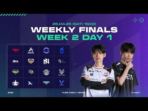 위클리 파이널 WEEK 2 DAY 1 ⎮ 2026 PWS [배틀그라운드] [배그]