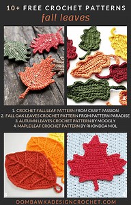 Autumn Leaves: Free Crochet Patterns for Fallrn