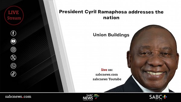 LIVE: President Cyril Ramaphosa addresses the nation - SABC News - Breaking news, special reports, world, business, sport coverage of all South African current events. Africa's news leader.