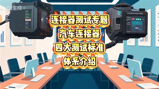 连接器测试专题之汽车连接器四大测试标准体系介绍