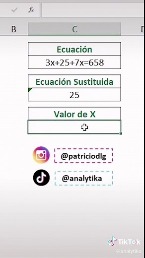 Cómo resolver ecuaciones en Excel fácilmente