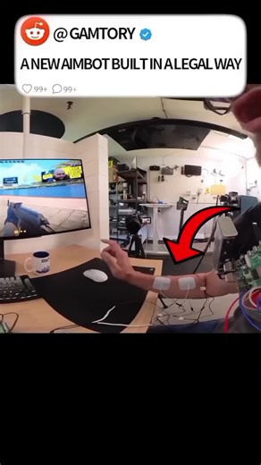 A new aimbot built in a legal way #game #story #meme #viralvideo #fyp | aibot