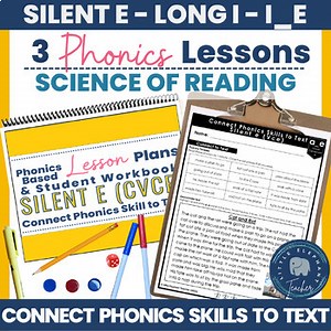 Silent e Long I - LETRS Phonics Word Recognition Lesson Plans for Older Students