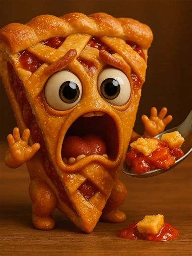 Pie Eats Pie#asmr #ai #asmrsounds #food #aiart #asmreating #viral #eating