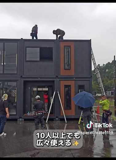 次世代のユニットハウスの設置方法