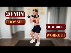 20 MIN CROSSFIT DUMBBELL WORKOUT | EMOM STYLE