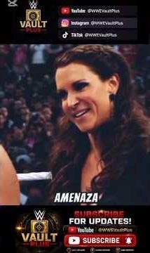 Stephanie Mcmahon se creía intocable hasta que el Karla la alcanzó #wwevaultplus #carimhighlights