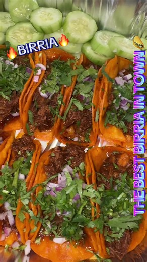 🔥THE BEST BIRRIA TACOS IN TOWN 🔥 #tacos #birriatacos #streettacos #mexicanfood #food