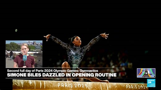 Paris Olympics: Simone Biles marks comeback with dazzling performance