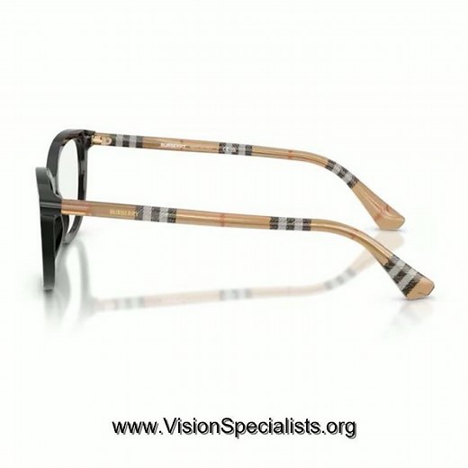 Burberry BE2431 Eyeglasses Womens Full Rim Cat Eye Black4161