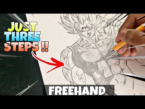 How To Draw Using Freehand Method 😲 | Just Three Steps !! | ARTISIME