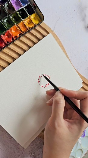 300K views · 1.6K reactions | Adding veins on flower petals. New watercolor class  #skillshare #skillshareclass | Joly Poa Watercolorist | Facebook