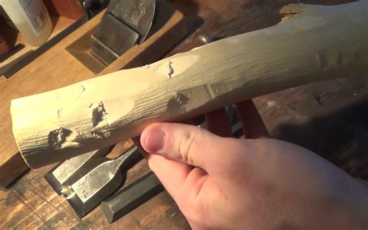 【展示】制作日式凿子柄Making a Japanese Chisel Handle