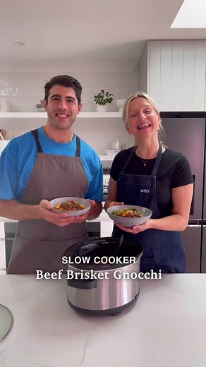 10 DAYS OF SLOW COOKER SERIES DAY 6/10- BEEF BRISKET PASTA @Sarah Pound Serves 6 Ingredients: 2 tablespoons extra virgin olive oil 1.3kg piece beef brisket 1 large brown onion, finely chopped 4 cloves garlic, finely chopped 4 tablespoons tomato paste 400g canned crushed tomatoes 2/3 cup red wine 2/3 cup beef stock 3 bay leaves 1 tablespoon dried Italian herbs or dried oregano 1 teaspoons caster or brown sugar 350g button mushrooms, sliced (not too thin or they will disintegrate) Sea salt Cracked