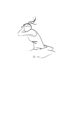 #Gesture drawing --tennis player #People sketching practice #Figure drawing