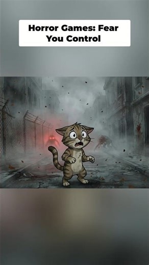 HORROR GAMES EXPLAINED - FEAR YOU CONTROL 🙀🎮🕹️ #ian #gaming #residentevil #horror #silenthill