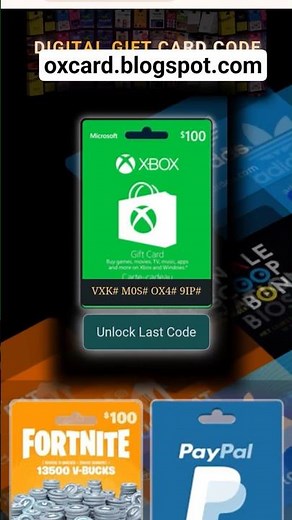 How To Get Free Xbox Gift Card Codes - Free Xbox Codes #xbox