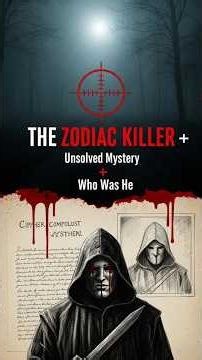 The Zodiac Killer:America's Greatest Unsolved Case #crimedocumentary #usatrendingshorts #viralshorts