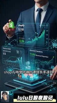 🚀 Shopify AI革命：引爆电商新机遇！#SHOP @trade247s #lulu日股夜股记 #AI科技