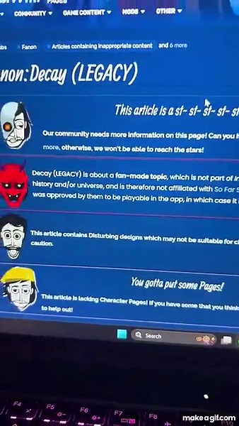 Decay the mod on Make a GIF