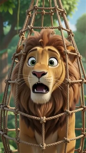 The Lion Trapped in the Jungle! 😱 | Kids Cartoon Story