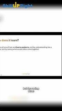 LLMs Explained: How Generative AI Predicts Your Next Word! #shorts