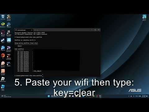 How to view any network password