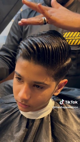 Handsome Boy Hair Cut Ideas at The Shapes Saloon