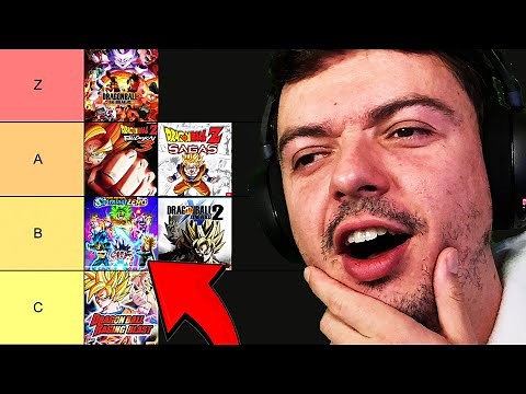 Ranking The BEST Dragon Ball Video Games Tier List