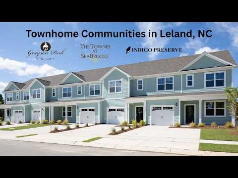 Townhome Communities in Leland, NC