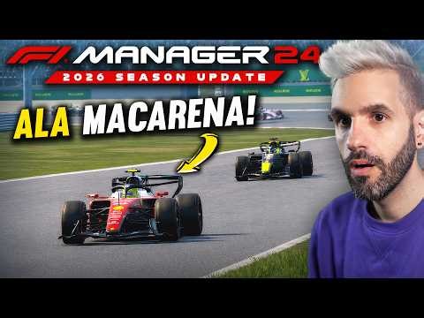 NUOVA MOD 2026 con AERODIANMICA ATTIVA e ALA MACARENA! - F1 Manager 2026 DLC