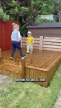 Building Kids Playhouse How to make a Playhouse In The Garden