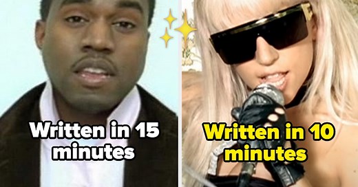 These 23 Famous Songs Were Written In 30 Minutes Or Less, And I Can’t Even Make My Bed In That Time