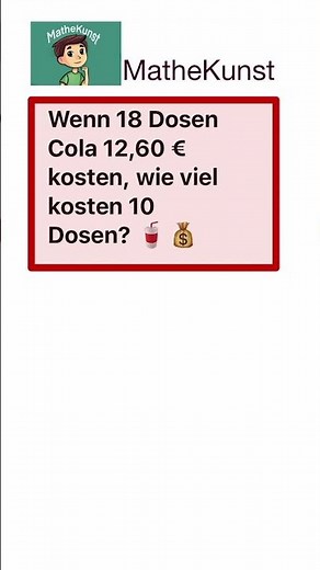 Dreisatz #mathematik