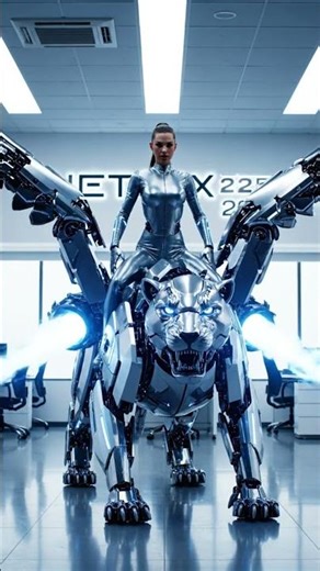 Tiger Drone Mech: Precision Flight Demonstration at NETONIX 2250