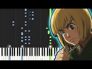 Attack on titan S3 Opening - Red Swan (Piano Tutorial)