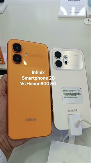 Infinix Smart 20 VS Honor 600 5G Full Review Specifications #tech