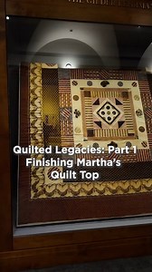 🧵 Stitched Through Generations Now on view through November 30: a rare textile treasure—Martha Washington’s quilt top, lovingly begun by the first First Lady herself and later worked on by her granddaughter, Eliza Parke Custis Law. Discover how this unfinished piece became a lasting thread between two generations of women in the Washington family. Tap ❤️ if you want the next chapter! | George Washington's Mount Vernon